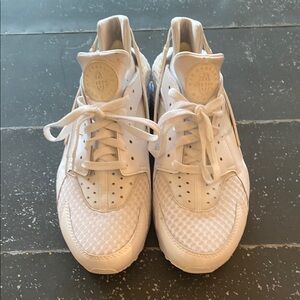 Nike Air Huarache Men's White Athletic Shoes